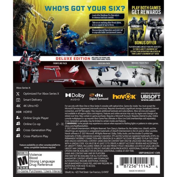 Tom Clancy’s Rainbow Six: Extraction Deluxe Edition – Xbox One Price in Dubai, UAE - Image 4